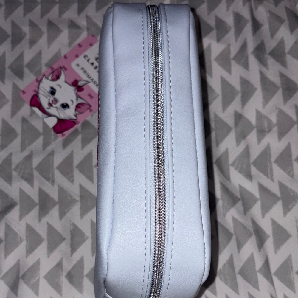 Disney  Marie Cat Makeup Pouch - White and Pink - Picture 2 of 4